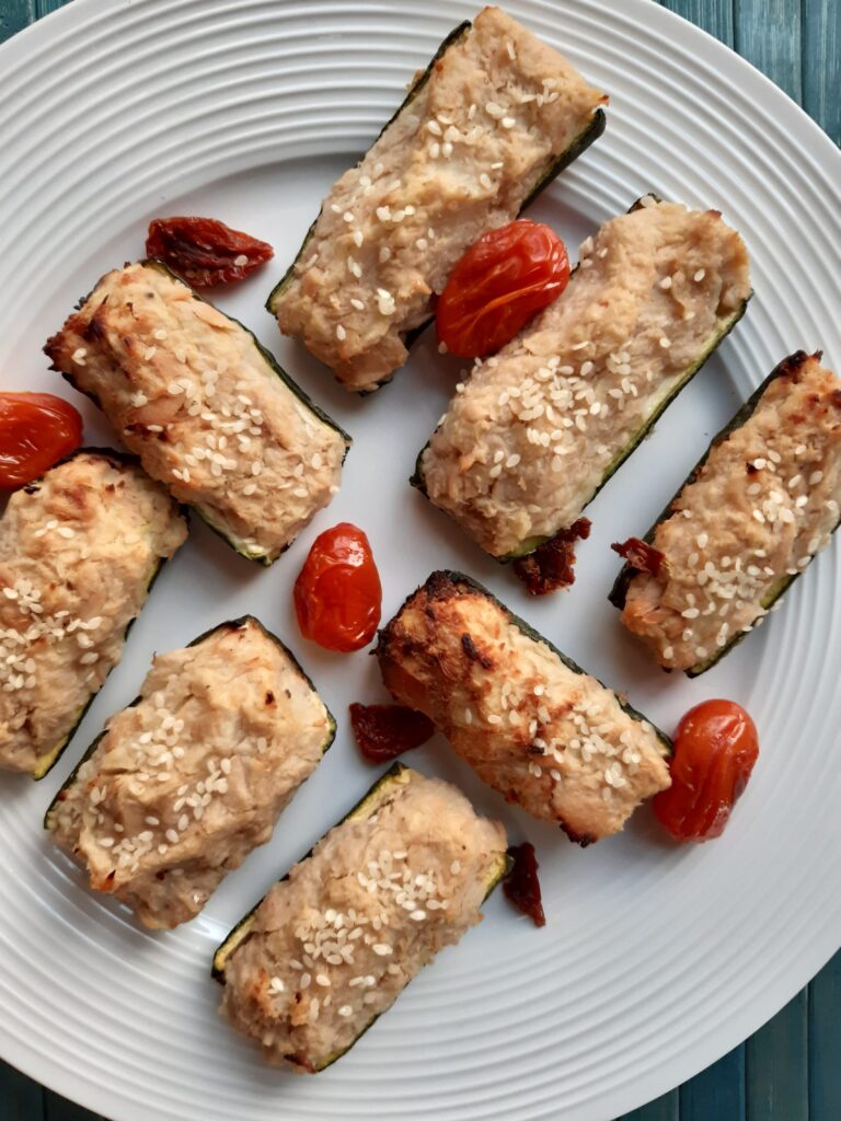 Zucchine ripiene di patate e tonno | Centro 3kona